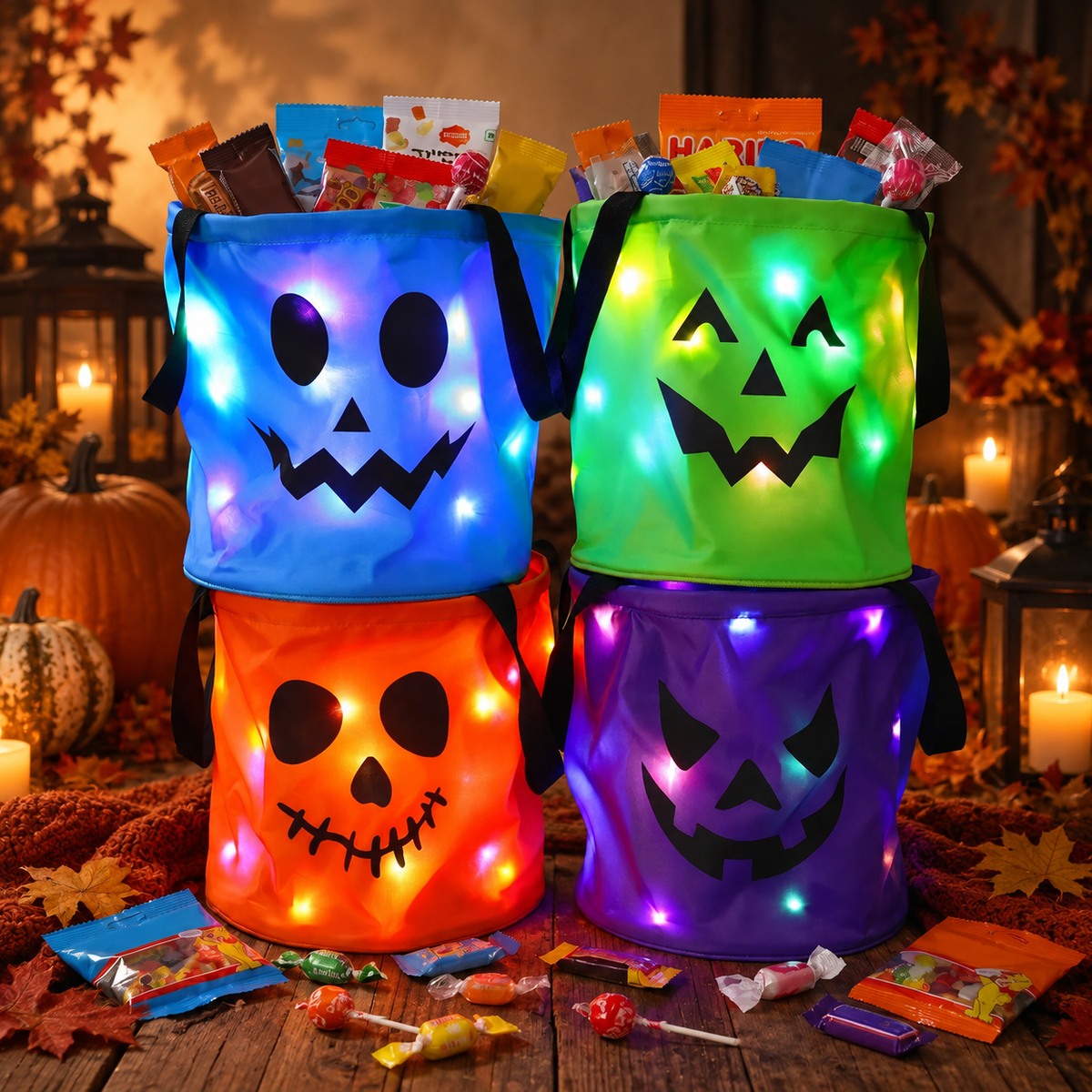 Glowkin™ Halloween Bucket