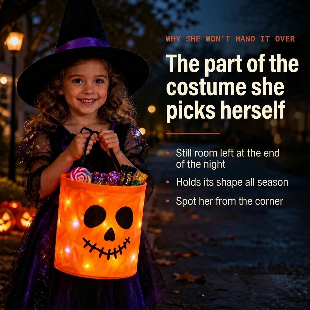 Glowkin™ Halloween Bucket